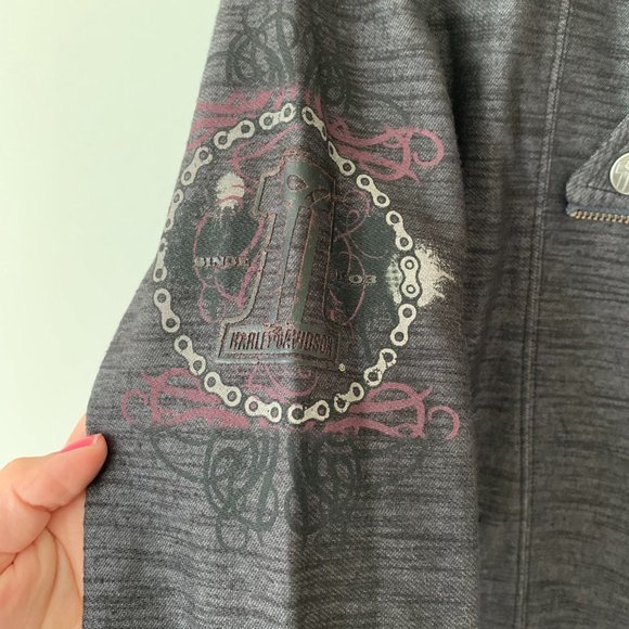 NWT Harley Davidson Soft Moto Jacket - Picture 2 of 5